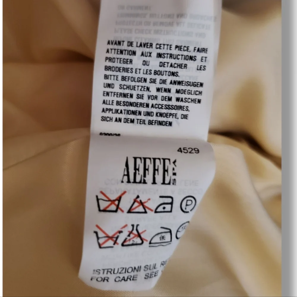 MOSCHINO Single Breast 5 Button Tailored Y2K Notch Lapel Vintage Stitch Blazer - Picture 14 of 15